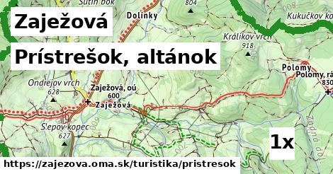 prístrešok, altánok v Zaježová