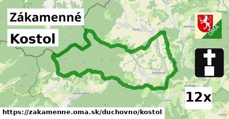 Kostol, Zákamenné