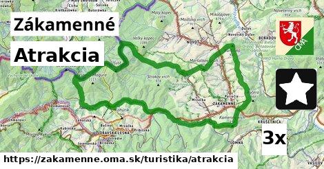 Atrakcia, Zákamenné