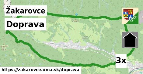 doprava v Žakarovce