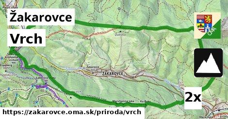 Vrch, Žakarovce