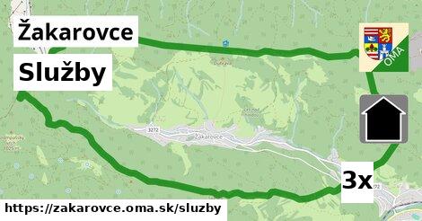 služby v Žakarovce