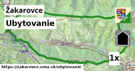 ubytovanie v Žakarovce