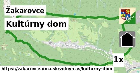 Kultúrny dom, Žakarovce