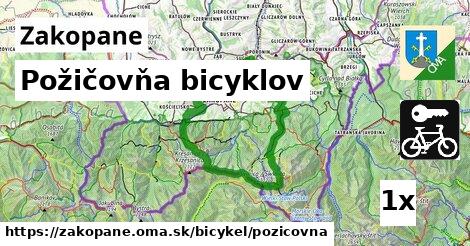 Požičovňa bicyklov, Zakopane