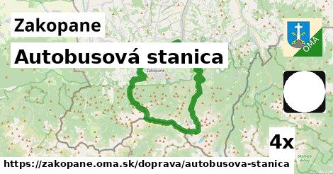 autobusová stanica v Zakopane