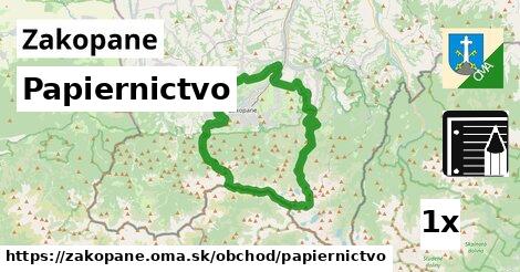 papiernictvo v Zakopane