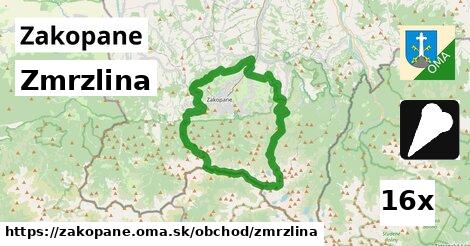 zmrzlina v Zakopane