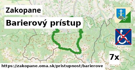 Barierový prístup, Zakopane