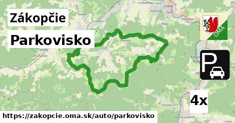 Parkovisko, Zákopčie