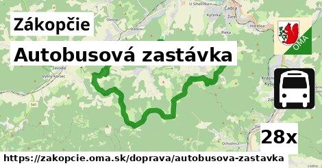 Autobusová zastávka, Zákopčie