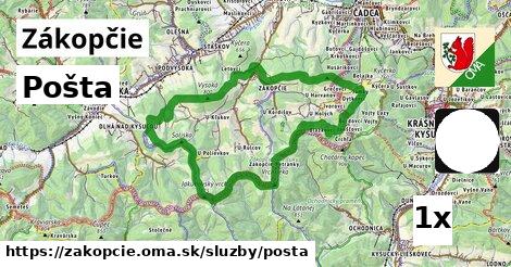 Pošta, Zákopčie