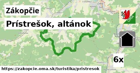 Prístrešok, altánok, Zákopčie