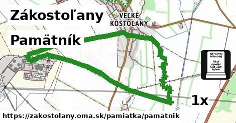 Pamätník, Zákostoľany