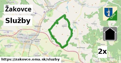 služby v Žakovce