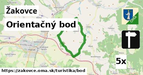 Orientačný bod, Žakovce