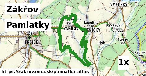 pamiatky v Zákřov