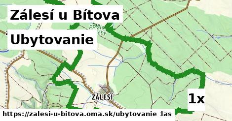 ubytovanie v Zálesí u Bítova