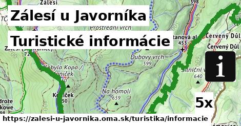 Turistické informácie, Zálesí u Javorníka