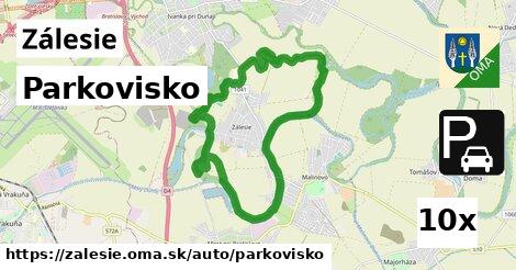 Parkovisko, Zálesie