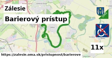 Barierový prístup, Zálesie