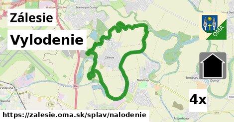 Vylodenie, Zálesie