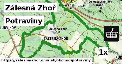 Potraviny, Zálesná Zhoř