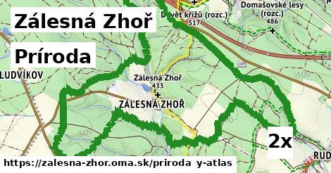 príroda v Zálesná Zhoř