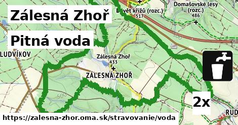 Pitná voda, Zálesná Zhoř