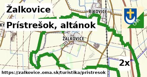 Prístrešok, altánok, Žalkovice