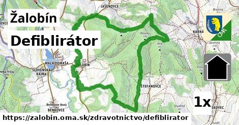 defiblirátor v Žalobín
