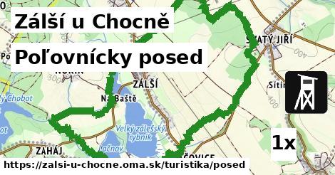 poľovnícky posed v Zálší u Chocně