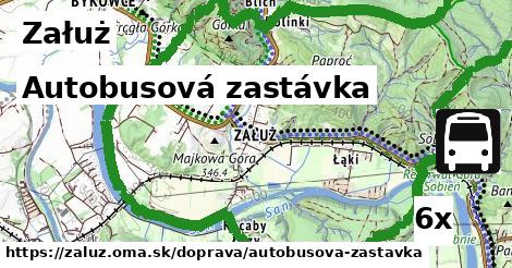 Autobusová zastávka, Załuż