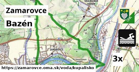 Bazén, Zamarovce