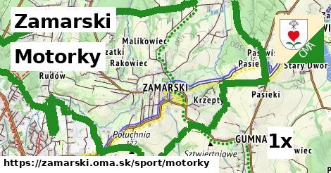 motorky v Zamarski