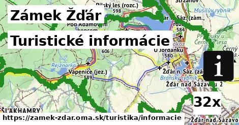 turistické informácie v Zámek Žďár