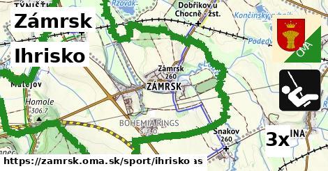 Ihrisko, Zámrsk