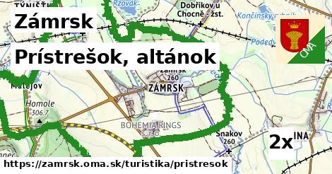 Prístrešok, altánok, Zámrsk