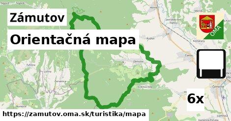 Orientačná mapa, Zámutov