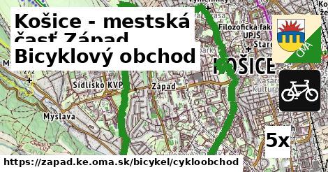 Bicyklový obchod, Košice - mestská časť Západ