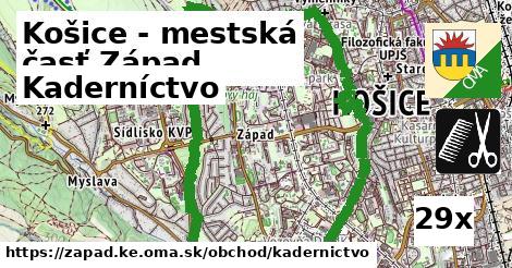 Kaderníctvo, Košice - mestská časť Západ