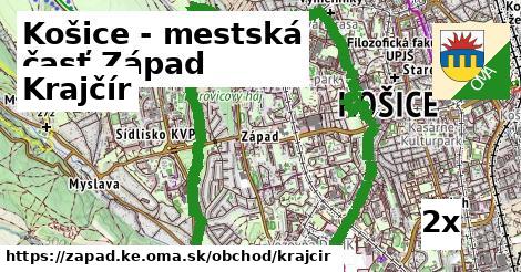 Krajčír, Košice - mestská časť Západ