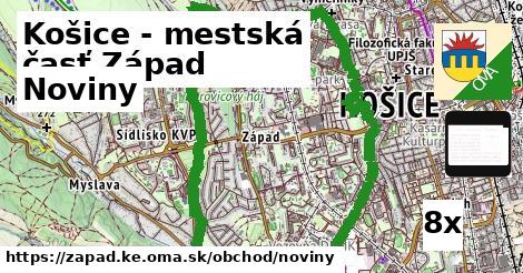 Noviny, Košice - mestská časť Západ