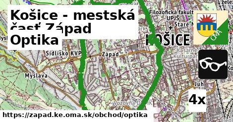 Optika, Košice - mestská časť Západ