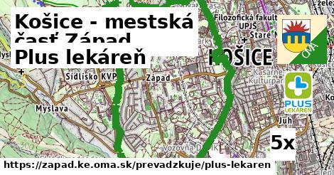 Plus lekáreň v Košice - mestská časť Západ