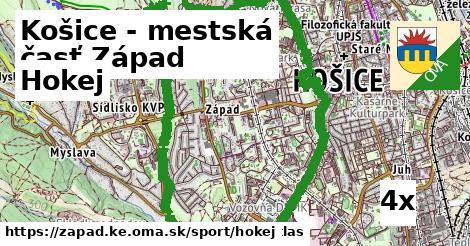 hokej v Košice - mestská časť Západ