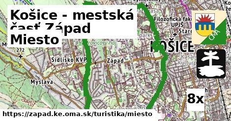 Miesto, Košice - mestská časť Západ