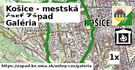 galéria v Košice - mestská časť Západ