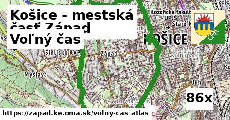 voľný čas v Košice - mestská časť Západ