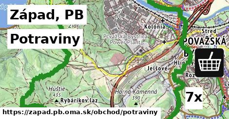 Potraviny, Západ, PB